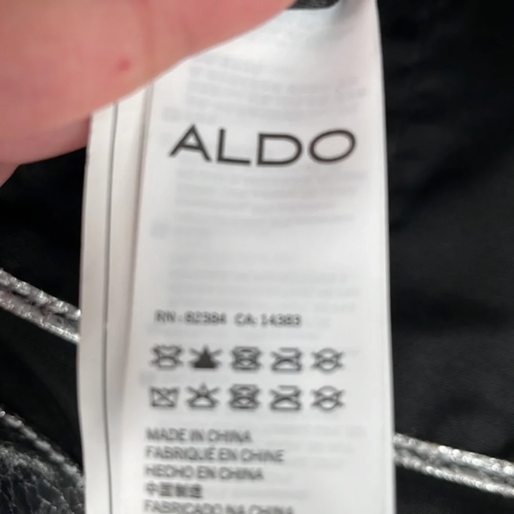 Aldo Clear and Silver Beach Bag‎